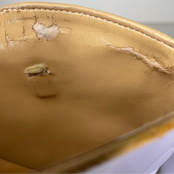 ELLE Cowboy Western Leather Boot Lavender Italy Sz 38 - Picture 12 of 13